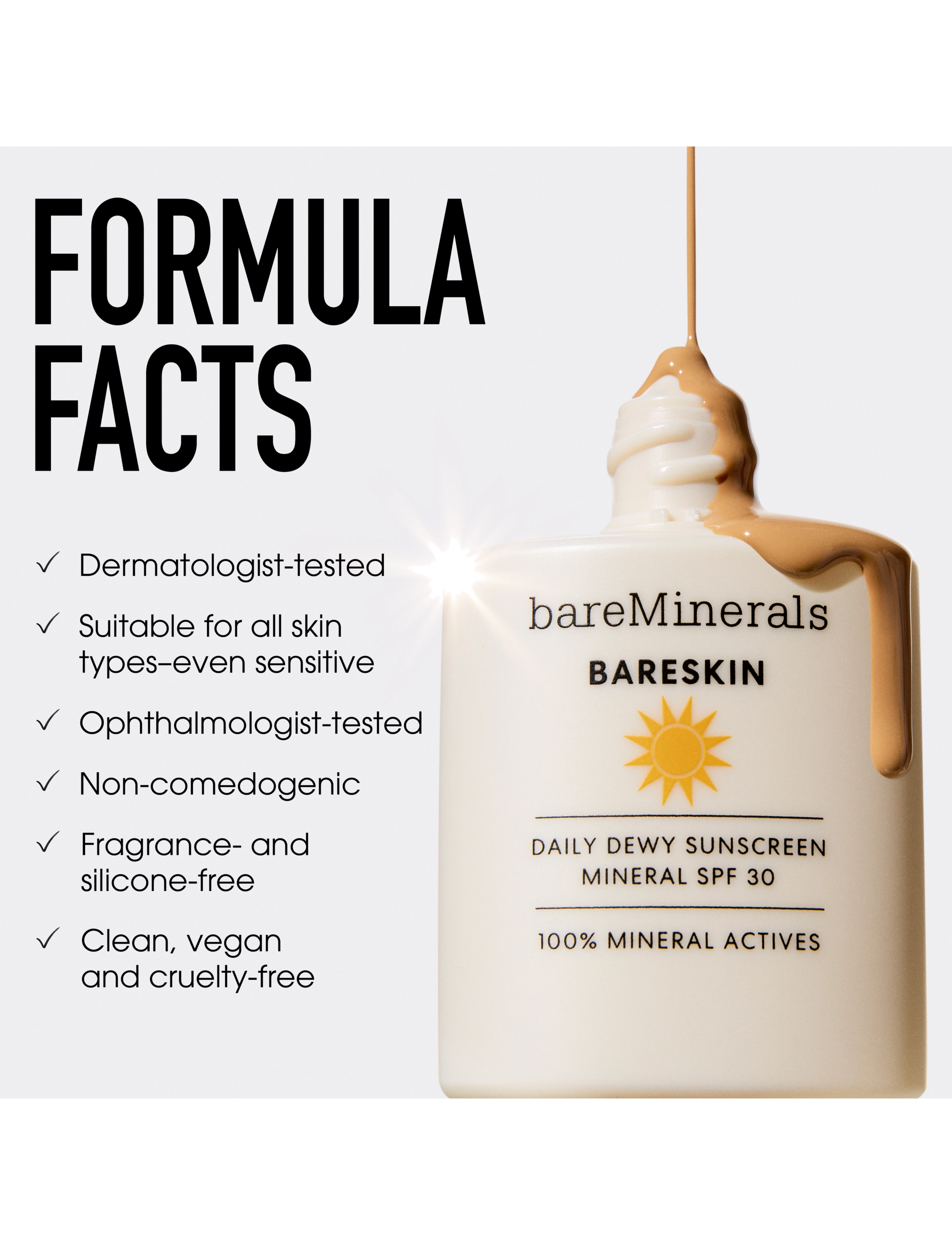 bareMinerals - BARESKIN Mineral SPF 30 Sheer medium 30 ml - sheer medium - 5