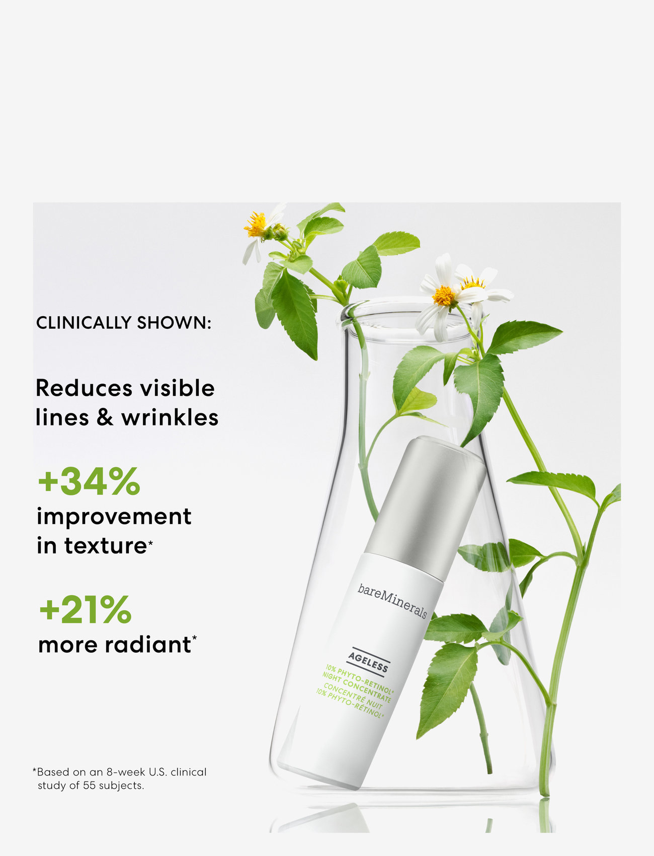 bareMinerals - Ageless Retinol night concentrate 30 ML - clear - 5