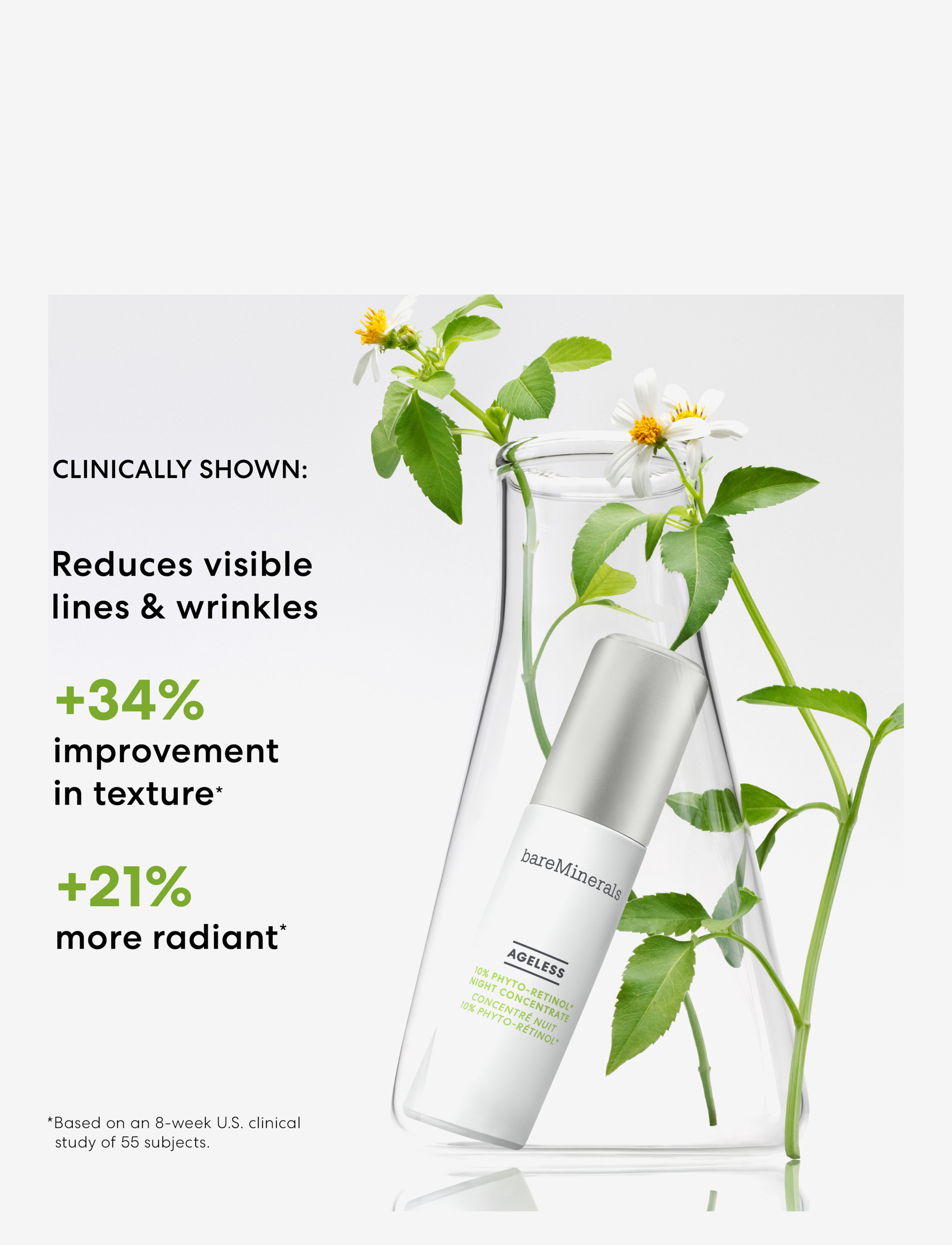 bareMinerals - Ageless Retinol night concentrate 30 ML - clear - 5