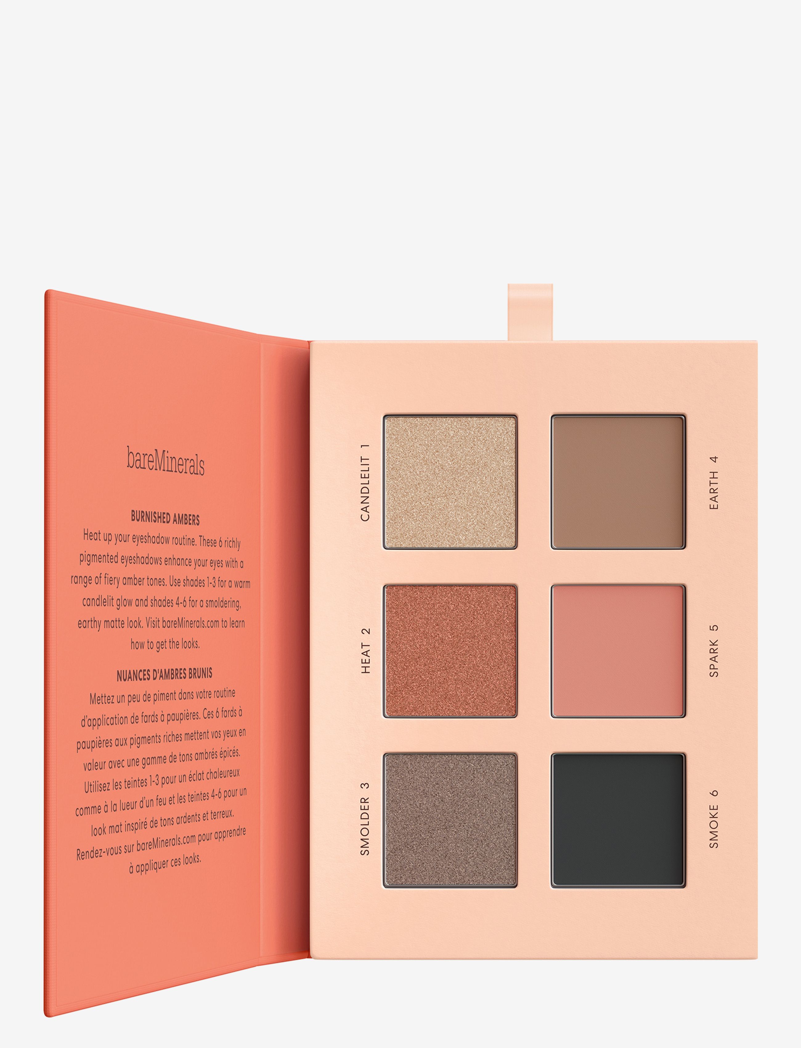 bareMinerals Mineralist Eyeshadow Palette Burnished 7.8 GR - Øjenmakeup - BURNISHED / multi