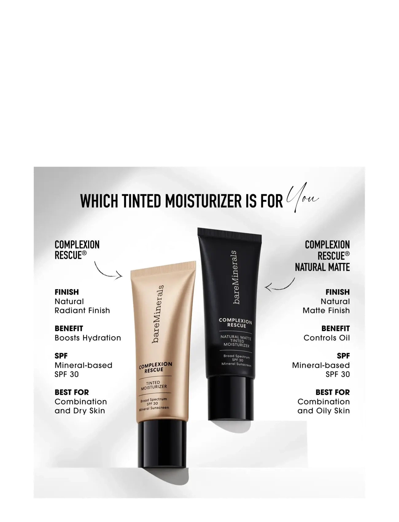 bareMinerals - Complexion Rescue Tinted Moizturizer  Ginger 06 - smink - medium skin with warm undertones - 5
