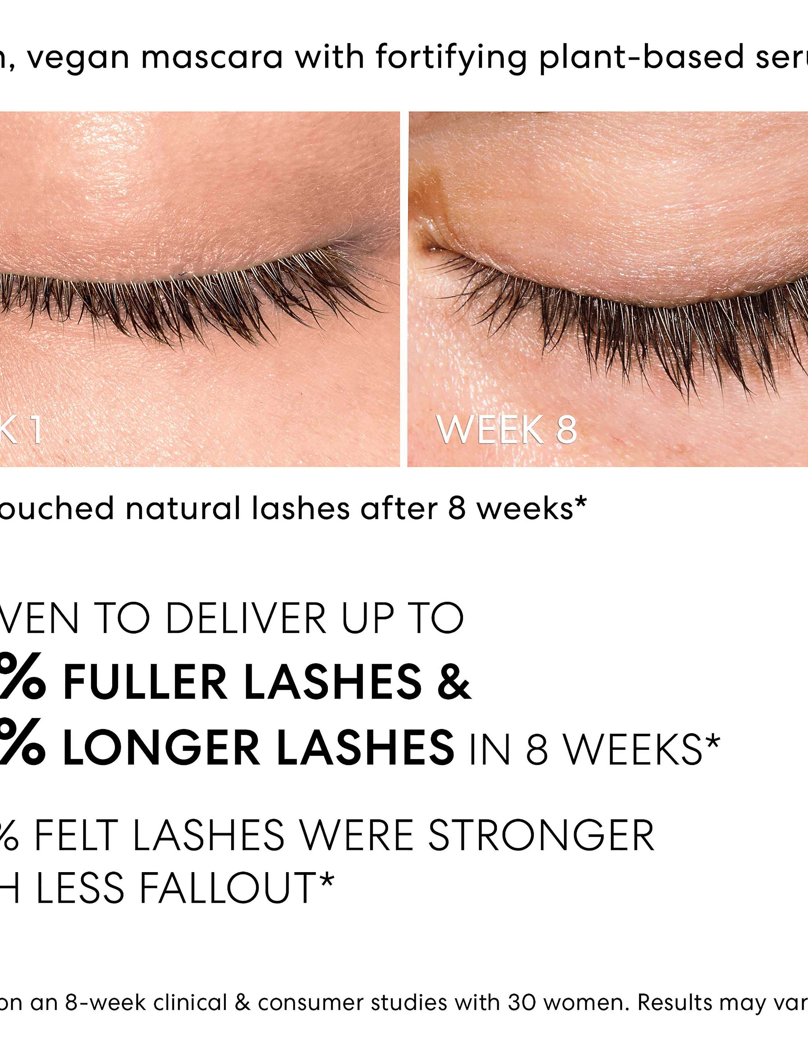 bareMinerals - Strength & Length Mascara Black 8 ML - Ögon & bryn  - black - 5