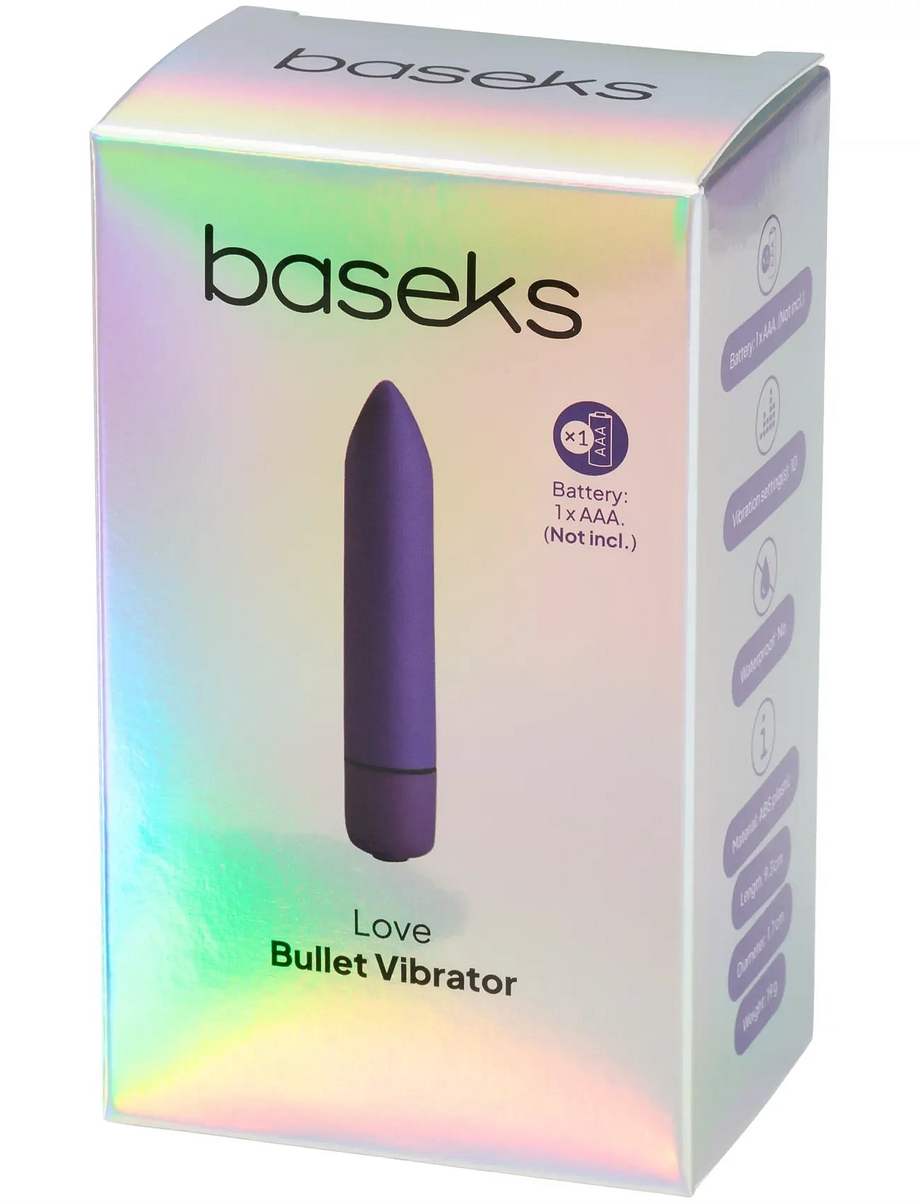 baseks 10-Speed Love Bullet Vibrator
