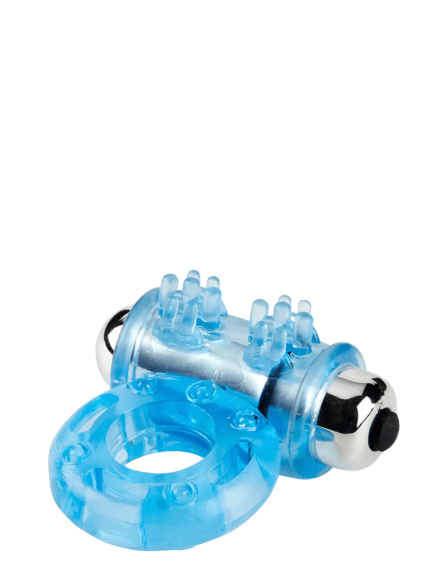 Baseks - baseks Power Vibrating Cock Ring - sex & intimacy - blue - 0