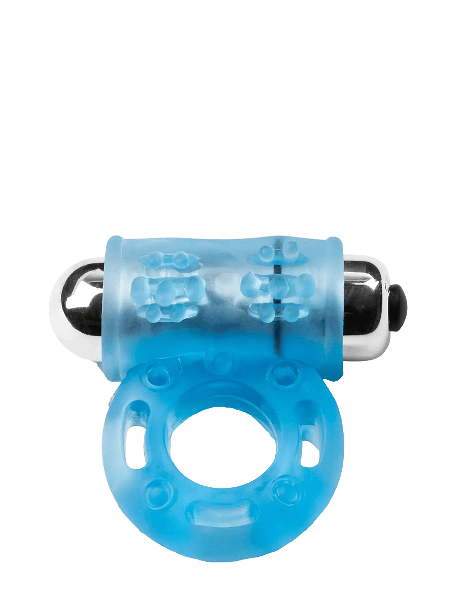 Baseks - baseks Power Vibrating Cock Ring - sex & intimacy - blue - 1