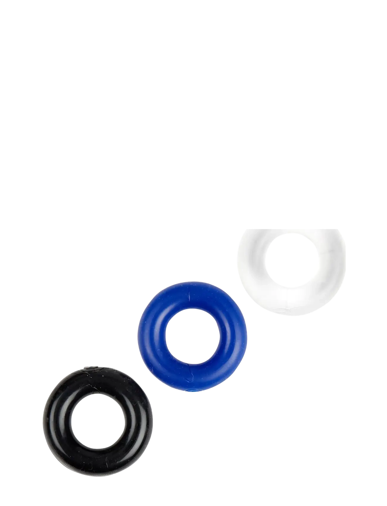 Baseks baseks Triple Cock Ring Set - Penispumper & penisringe - MIXED COLOURS / multi