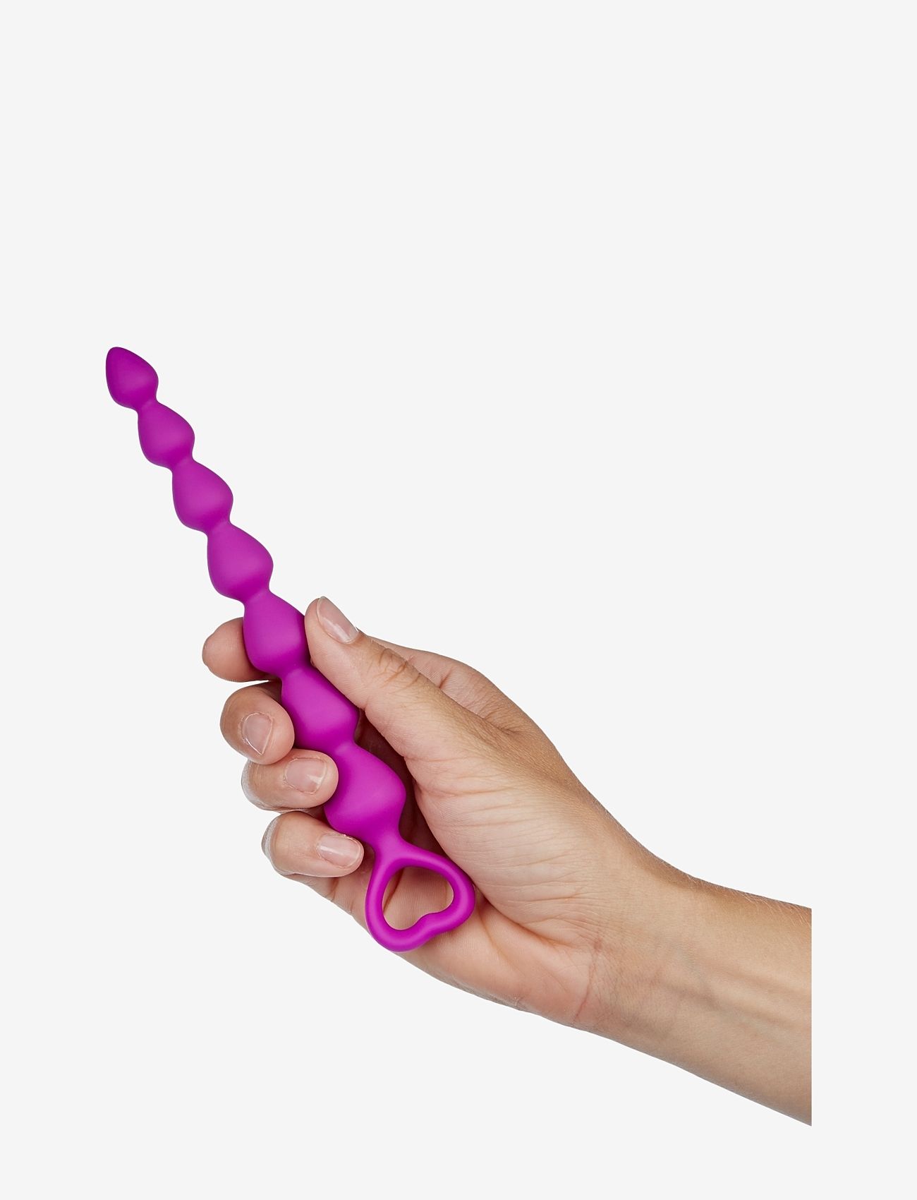 Baseks - baseks Silicone Anal Chain - geisha-kugler & bækkenbundskugler - rose - 3