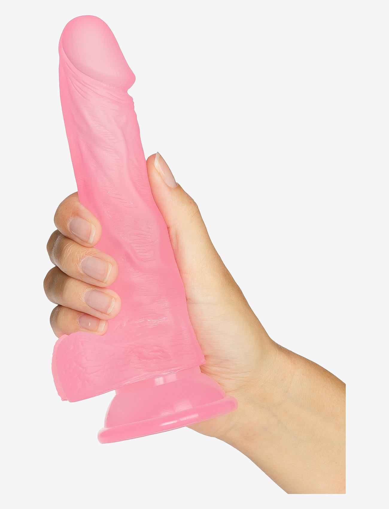 Baseks - baseks Jellies Suction Cup Dildo 19 cm - dildoer - pink - 4