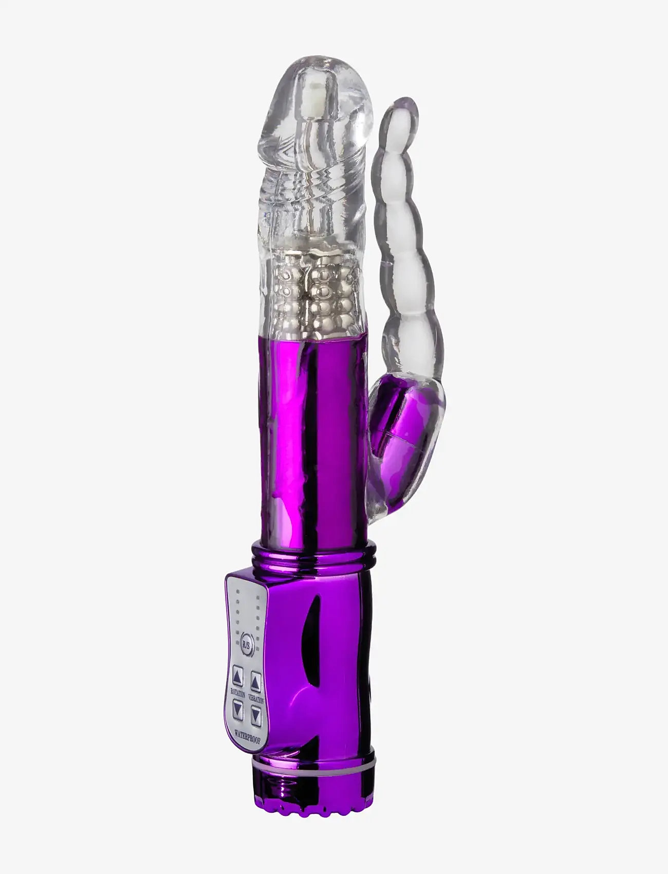 Baseks - baseks Anal Rabbit Rechargeable Vibrator - purple - 0