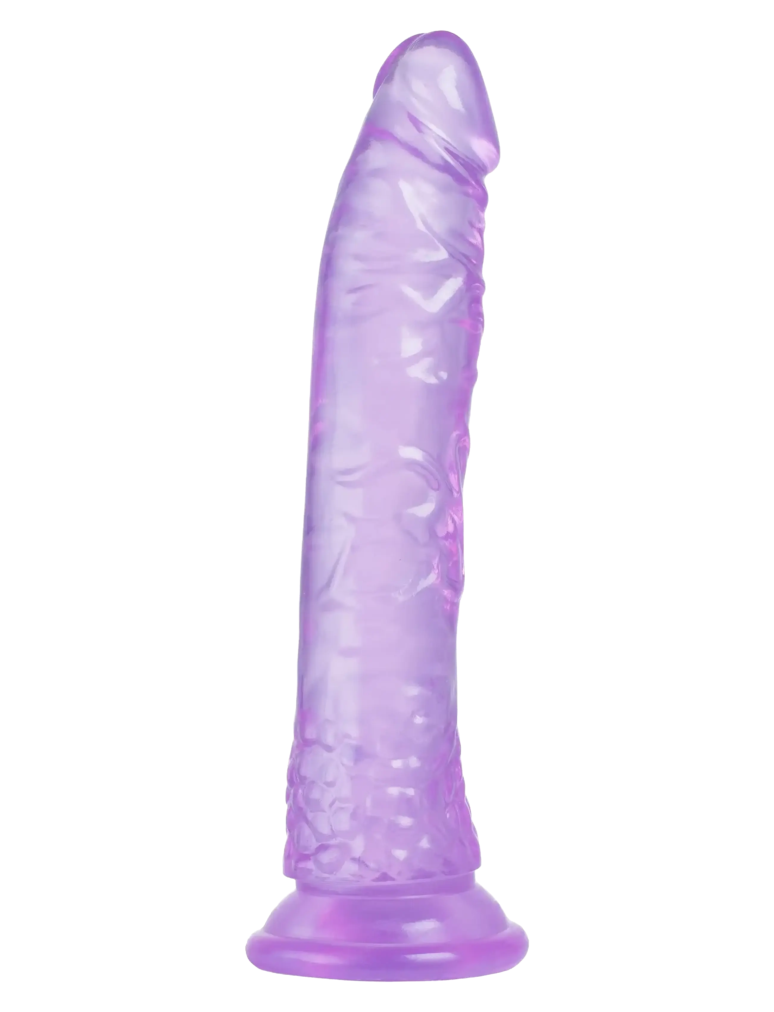 Baseks baseks Jellies Realistic Dildo with Suction Cup 21 cm - Helse & Velvære - PURPLE / purple