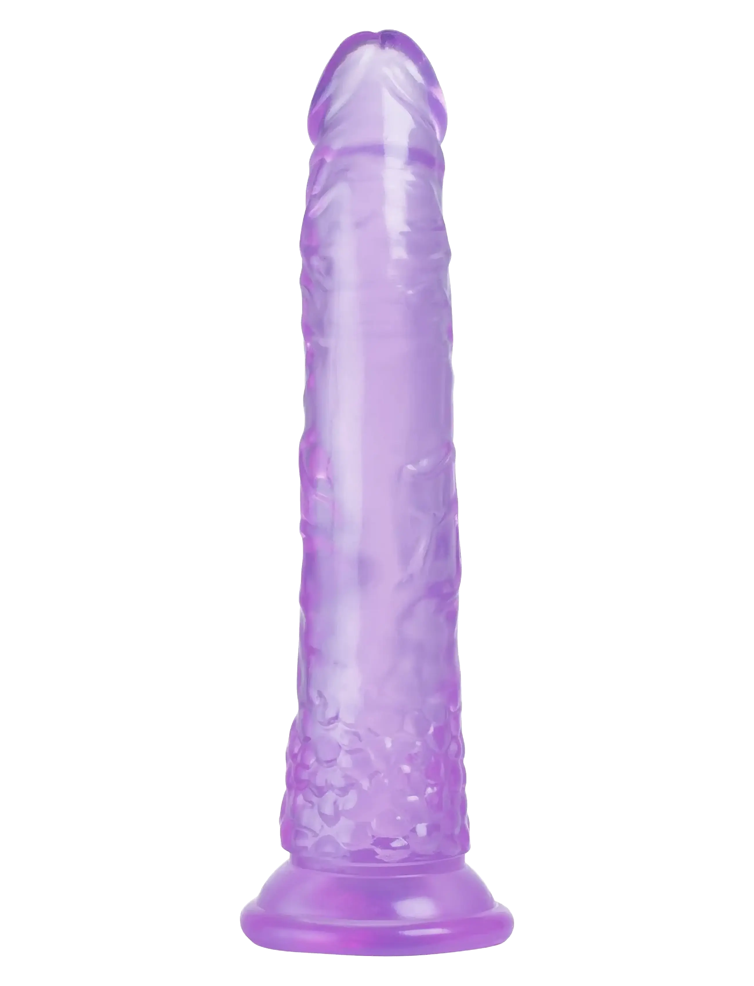 Baseks - baseks Jellies Realistic Dildo with Suction Cup 21 cm - dildo - purple - 1