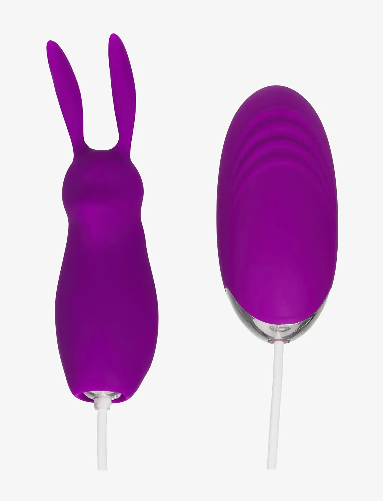 Baseks - baseks Bunny Tickler and Egg Vibrator with Remote Control - purple - 2