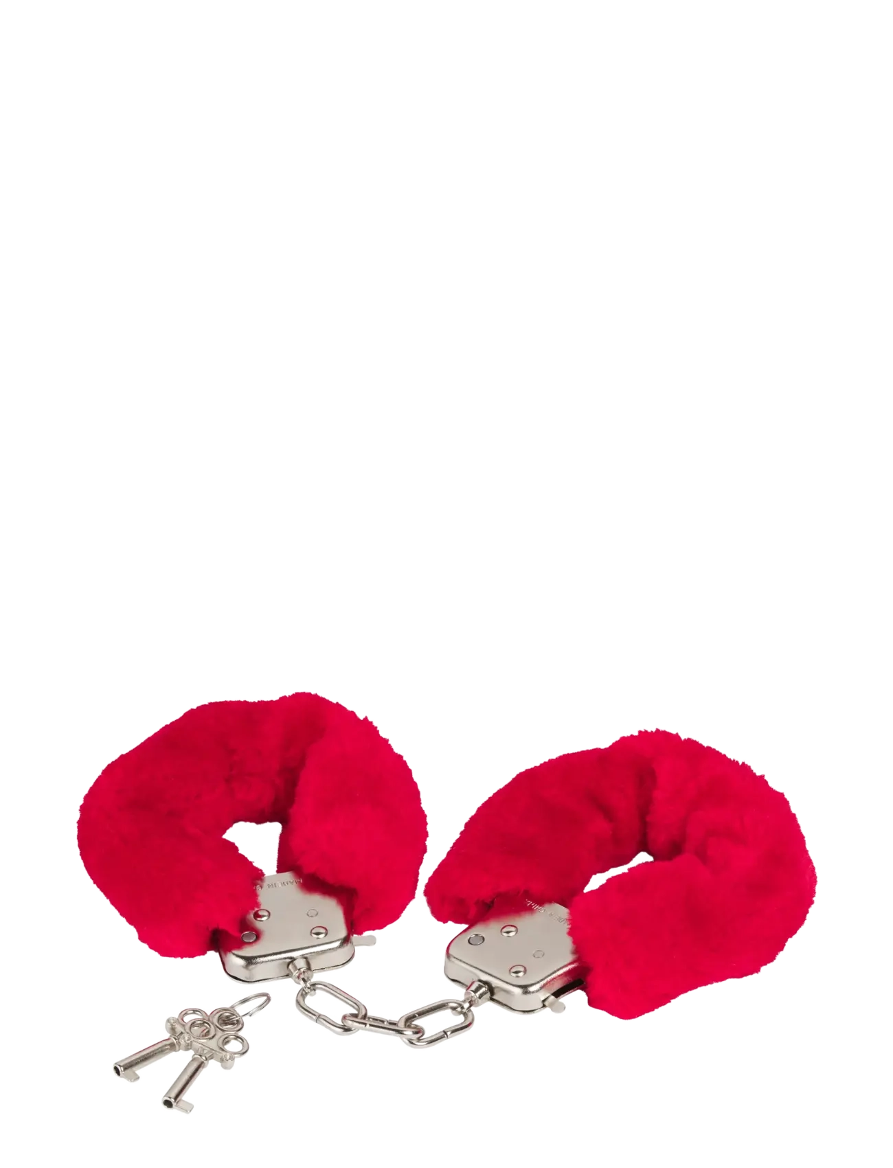 Baseks baseks Plush Handcuffs Red - Helse & Velvære - RED / red