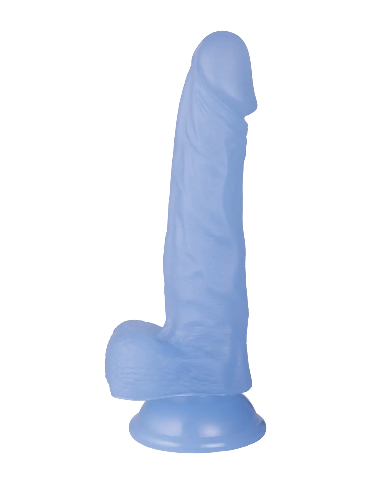 Baseks - baseks Jellies Realistic Small Blue Dildo with Suction Cup 20 cm - sex & intimacy - blue - 2