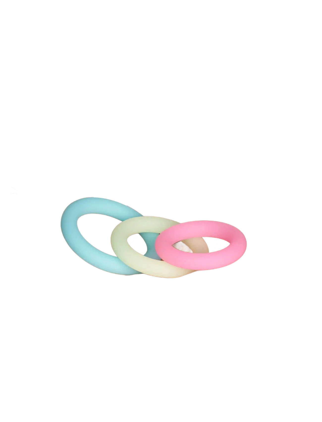 Baseks - baseks Glow in the Dark Penis Ring Set - sex & intimacy - blue;yellow;pink - 2