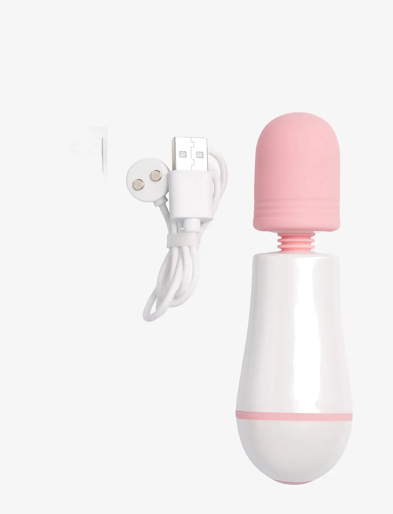 Baseks - baseks Rechargeable Pink Mini Magic Wand - sex & intimacy - mixed colours - 5