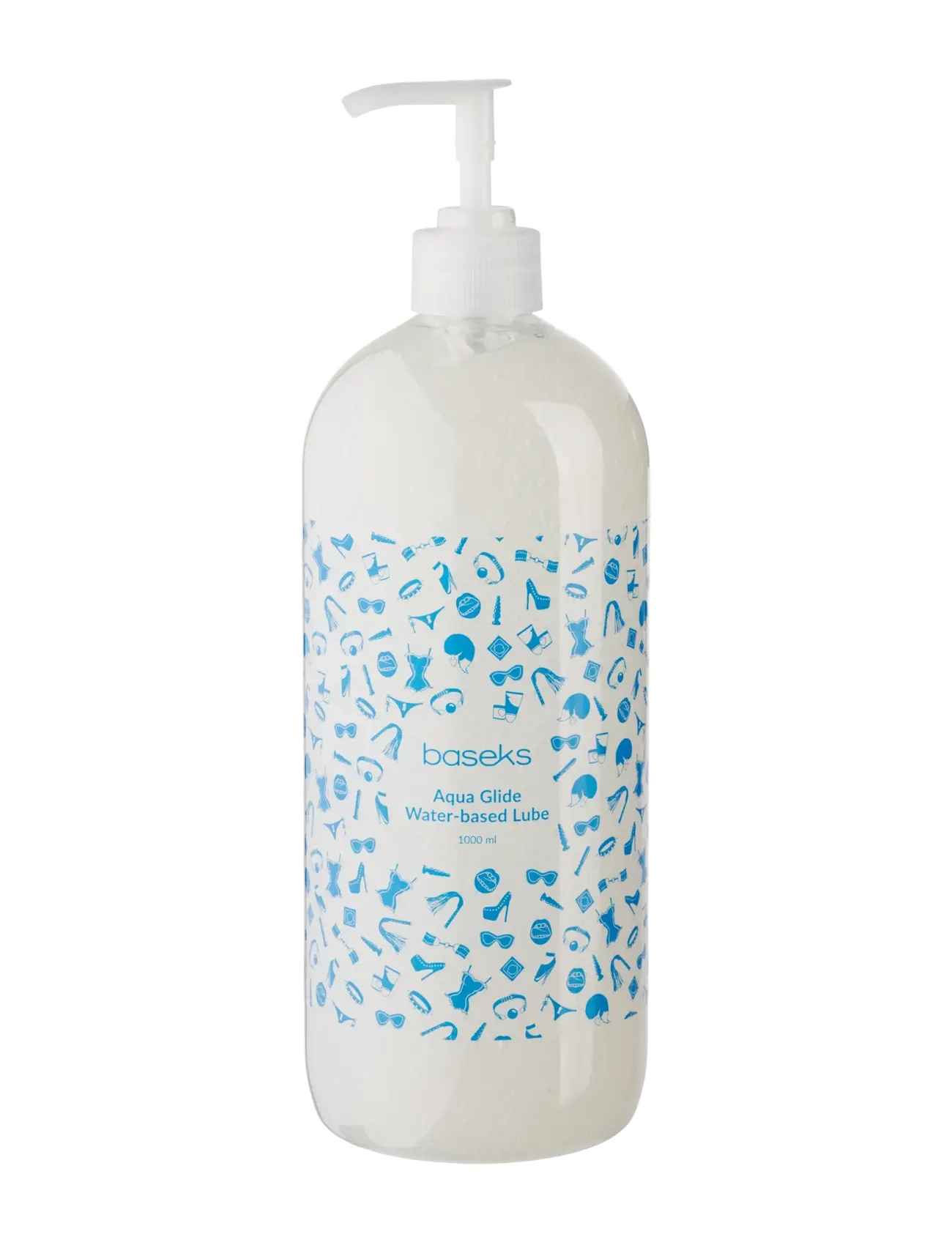 Baseks baseks Aqua Glide Water-based Lube 1000 ml - Helse & Velvære - CLEAR / undefined