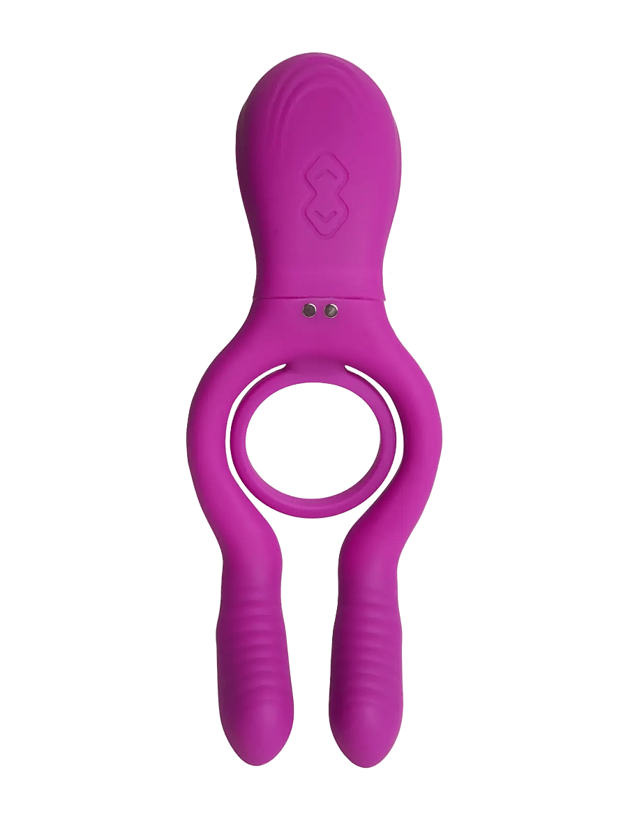 Baseks - baseks Dual Fun Couple's Cock Ring - sex & intimacy - purple - 1