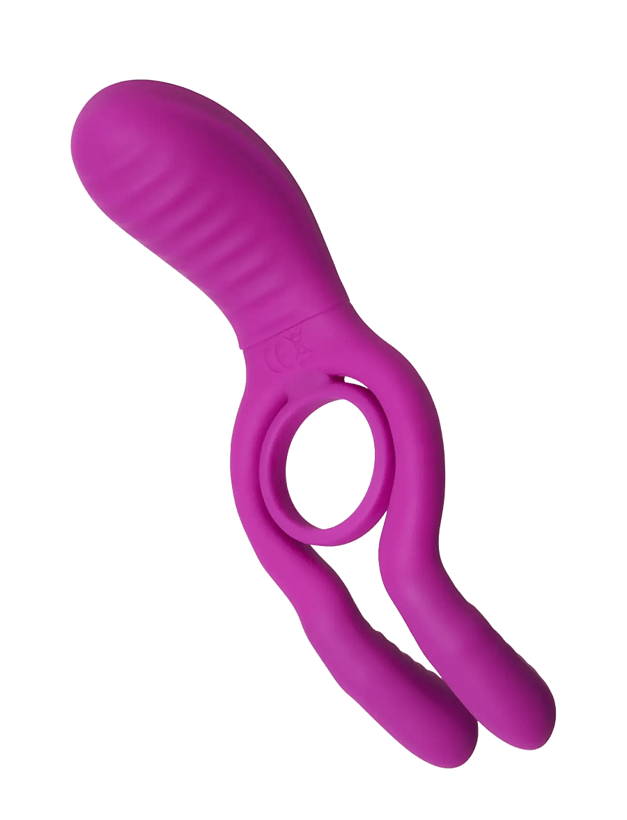 Baseks - baseks Dual Fun Couple's Cock Ring - sex & intimacy - purple - 2