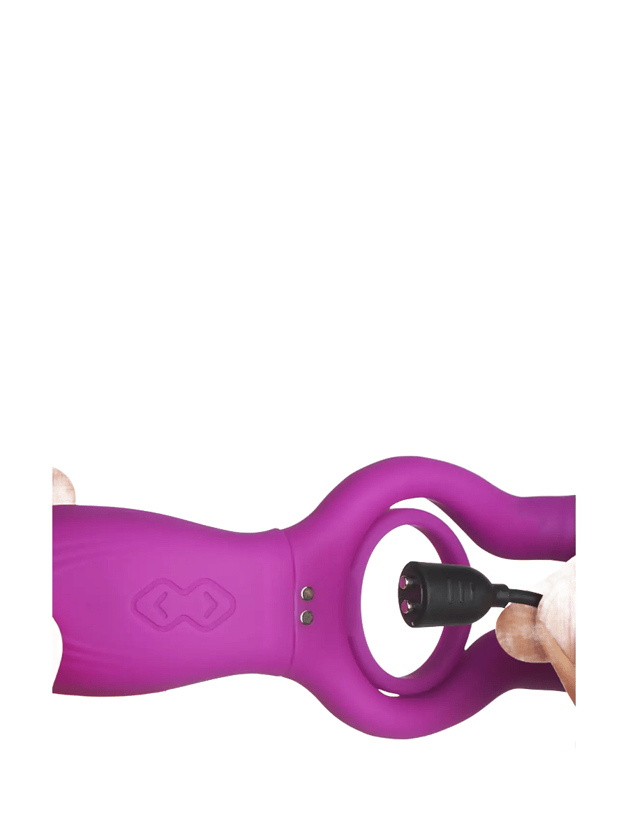 Baseks - baseks Dual Fun Couple's Cock Ring - sex & intimacy - purple - 5
