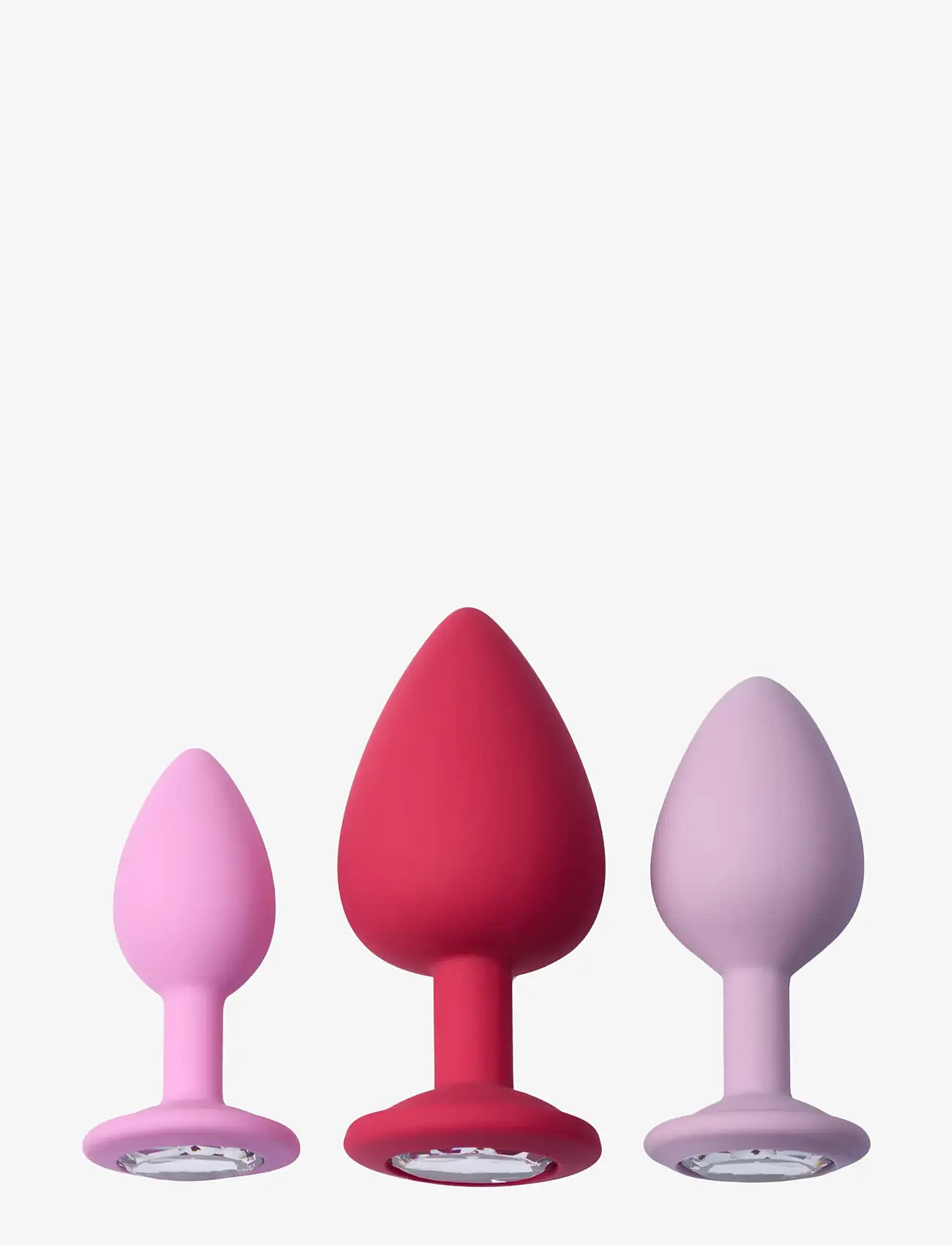 Baseks - baseks Jewel Butt Plug Training Set - sex & intimitet - pink - 0