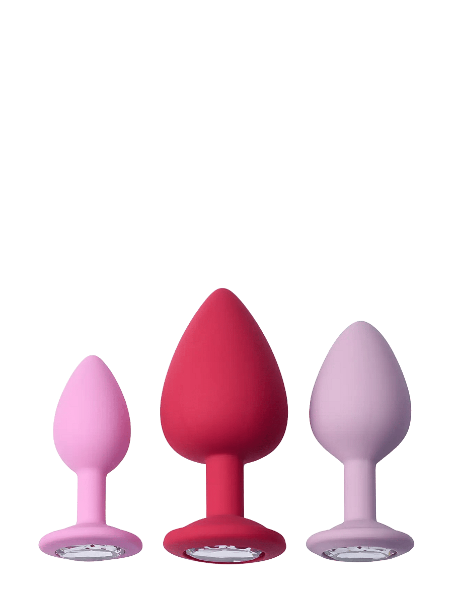 Baseks - baseks Jewel Butt Plug Training Set - sex & intimacy - pink - 0