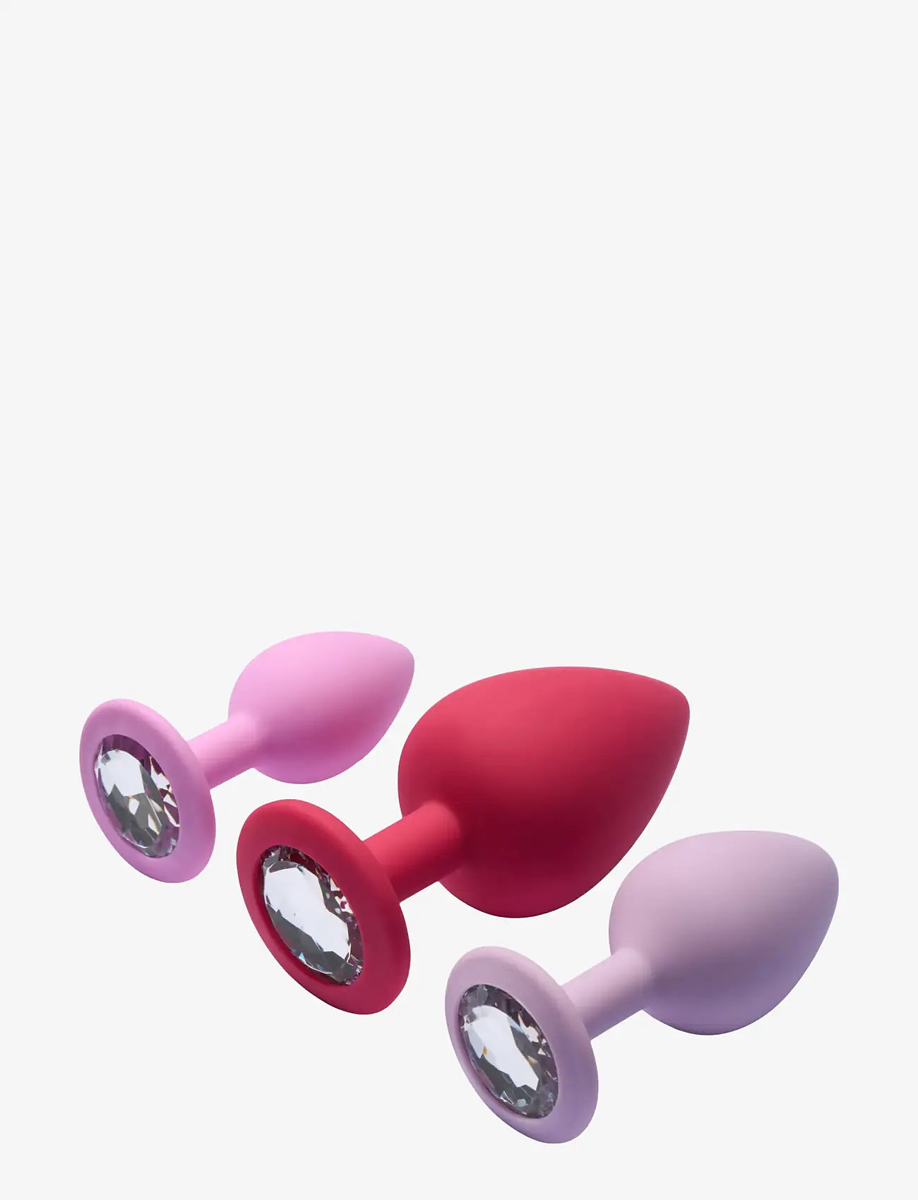 Baseks - baseks Jewel Butt Plug Training Set - sex & intimitet - pink - 1