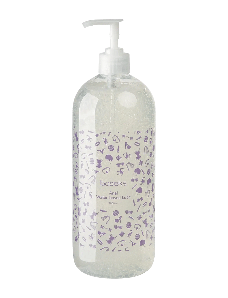 Baseks - baseks Water-based Anal Lube 1000 ml - glidmedel & oljor - clear - 0