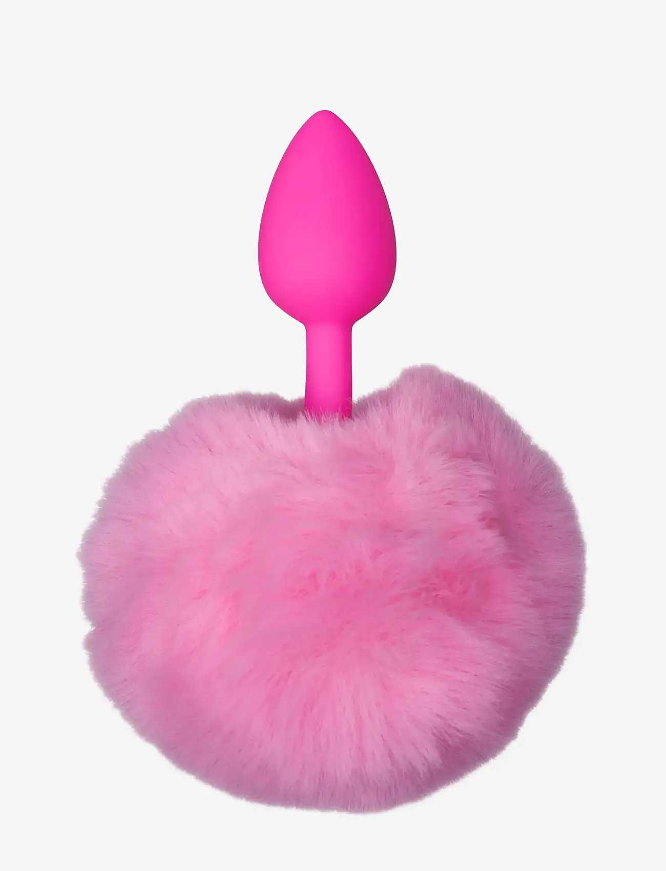 Baseks - baseks Pink Furry Bunny Tail Butt Plug - pink - 0