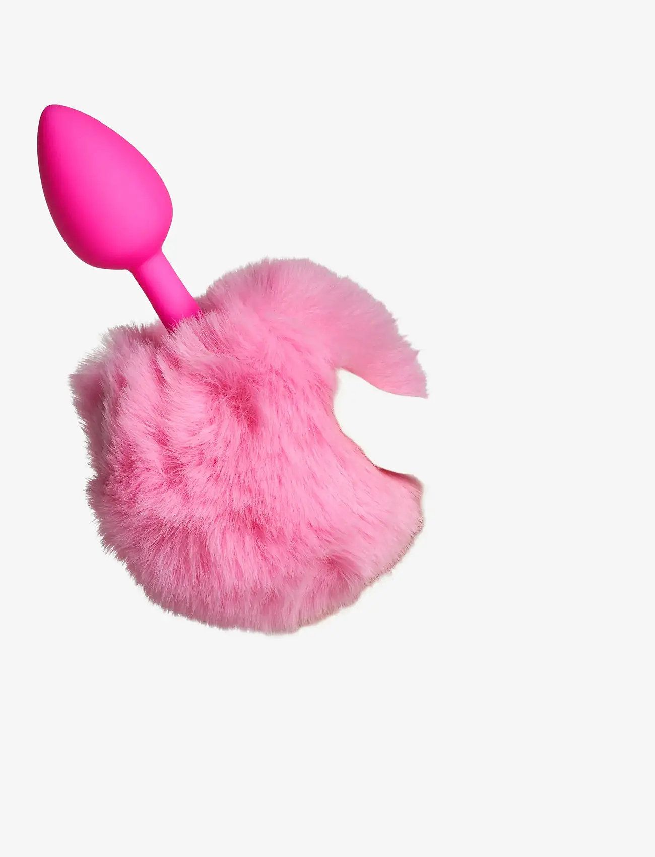 Baseks - baseks Pink Furry Bunny Tail Butt Plug - pink - 3