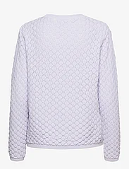 Basic Apparel - Camilla Sweater - megzti drabužiai - purple heather - 1