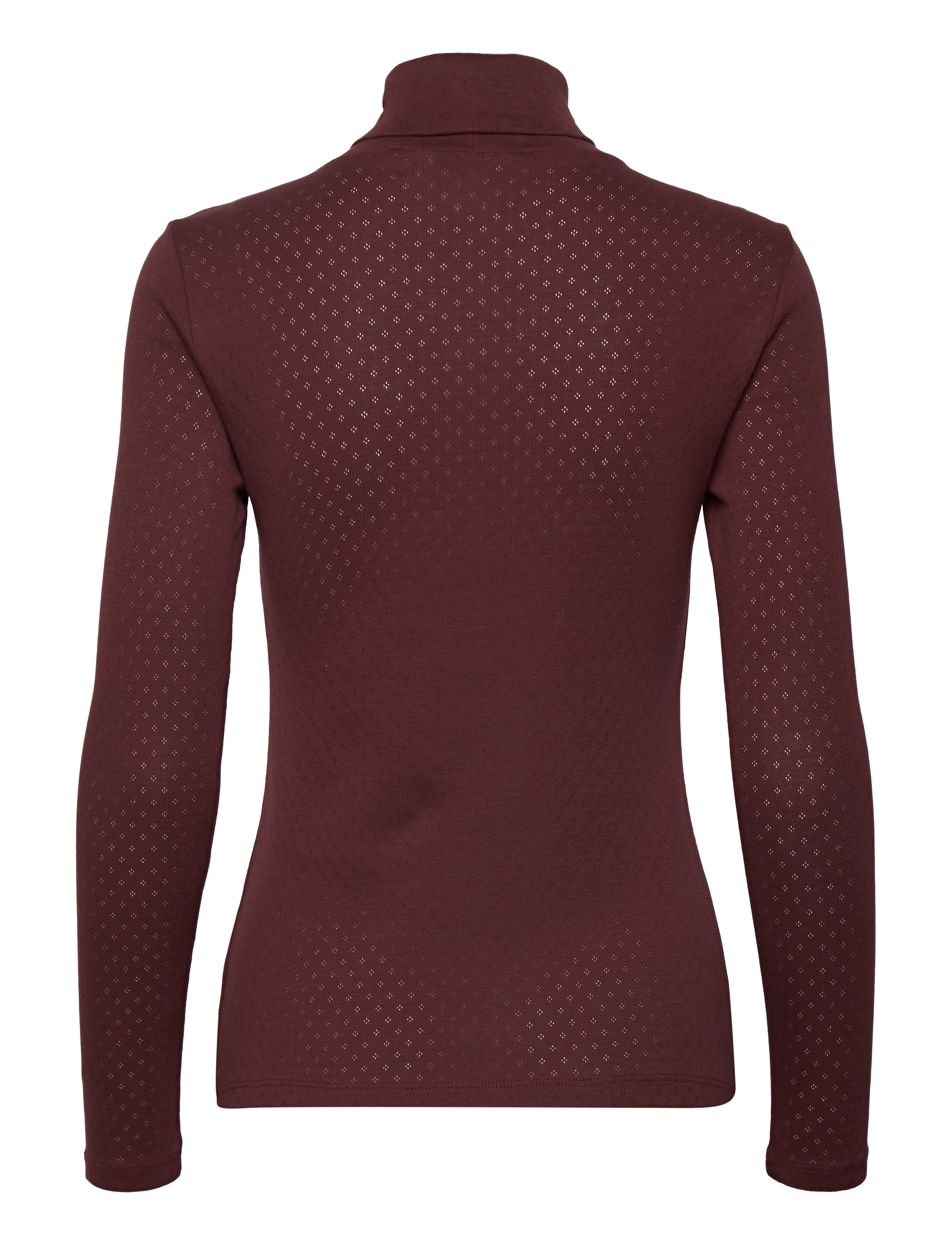 Basic Apparel - Arense Roll Neck GOTS - bitter chocolate - 1