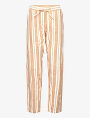 Basic Apparel - Harriet Evita Pants GOTS - straight leg hosen - inca gold/off white - 0