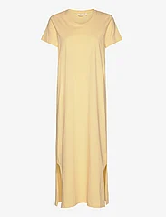 Basic Apparel - Rebekka Dress GOTS - sukienki koszulowe - straw - 0