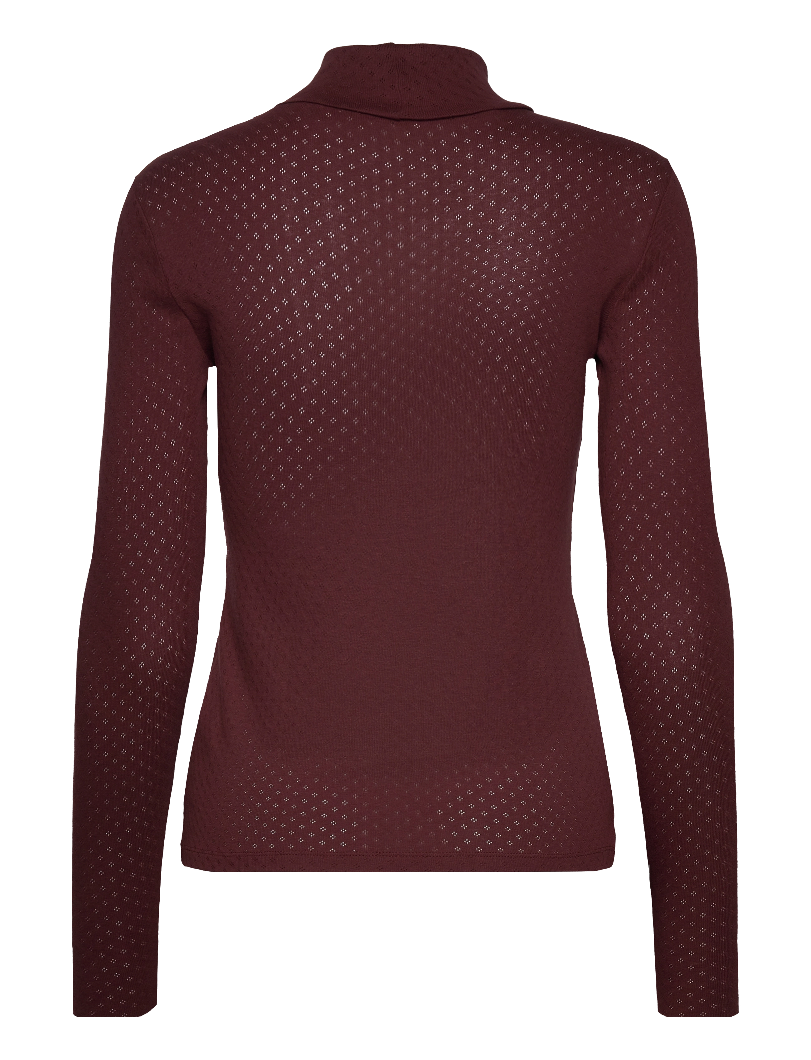 Basic Apparel - Arense Roll Neck GOTS - bitter chocolate - 1