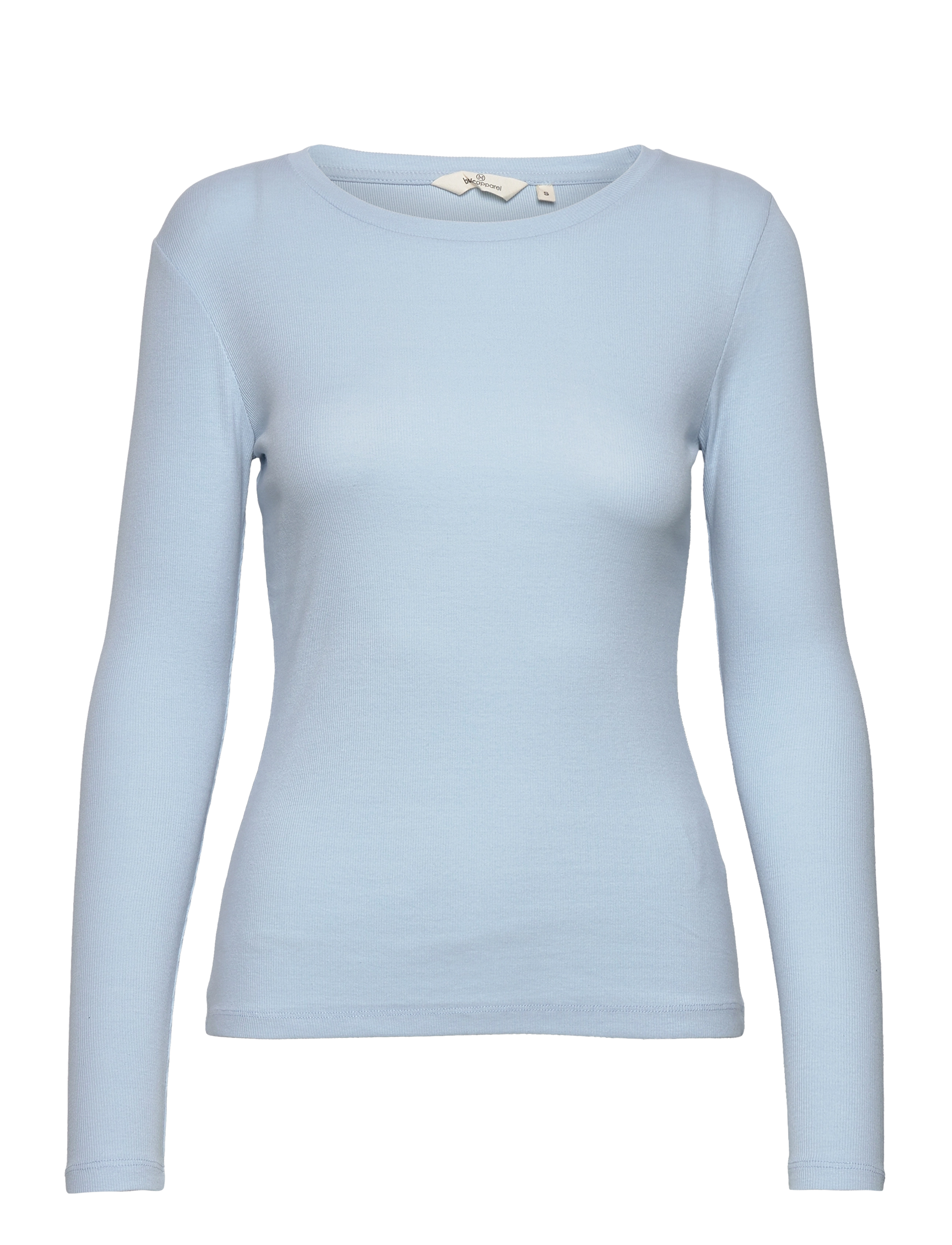 Basic Apparel - Ludmilla LS Tee GOTS - cashmere blue - 0