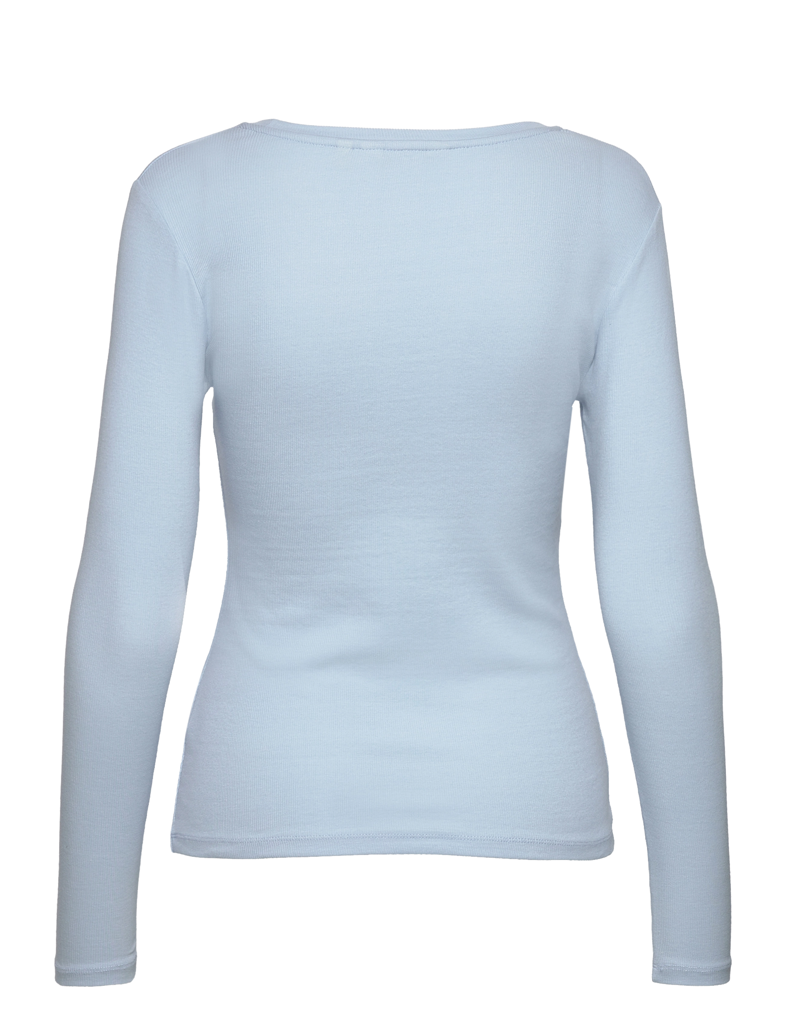 Basic Apparel - Ludmilla LS Tee GOTS - cashmere blue - 1