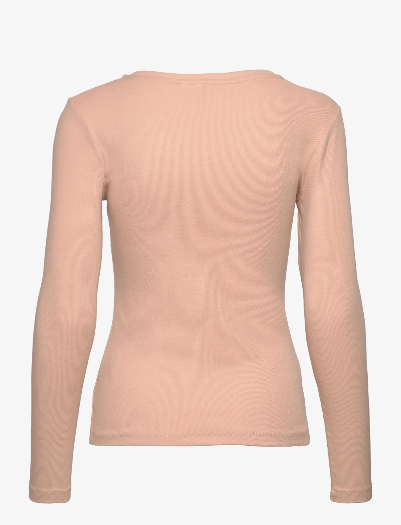 Basic Apparel - Ludmilla LS Tee GOTS - long-sleeved tops - rose dust - 1
