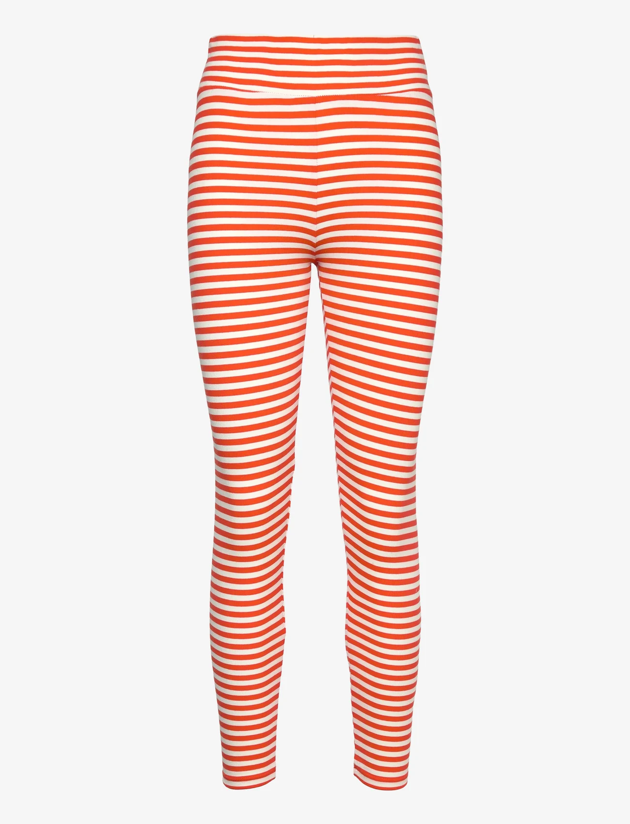 Basic Apparel - Ludmilla Tights GOTS - leggings - spicy orange/whisper white - 0