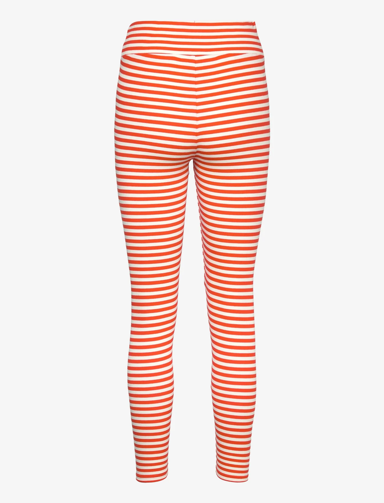 Basic Apparel - Ludmilla Tights GOTS - leggings - spicy orange/whisper white - 1