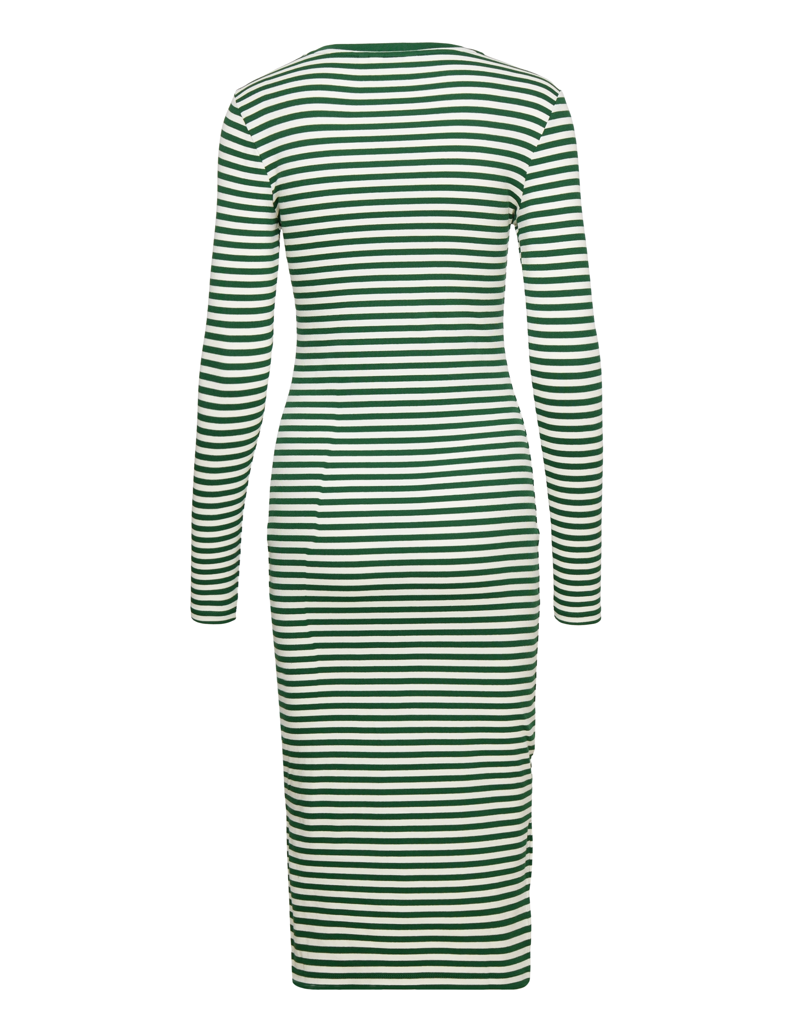 Basic Apparel - Ludmilla Long Dress GOTS - eden/whisper white - 1
