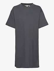 Basic Apparel - Tulip Tee Dress GOTS - t-kreklu kleitas - blackened pearl - 0