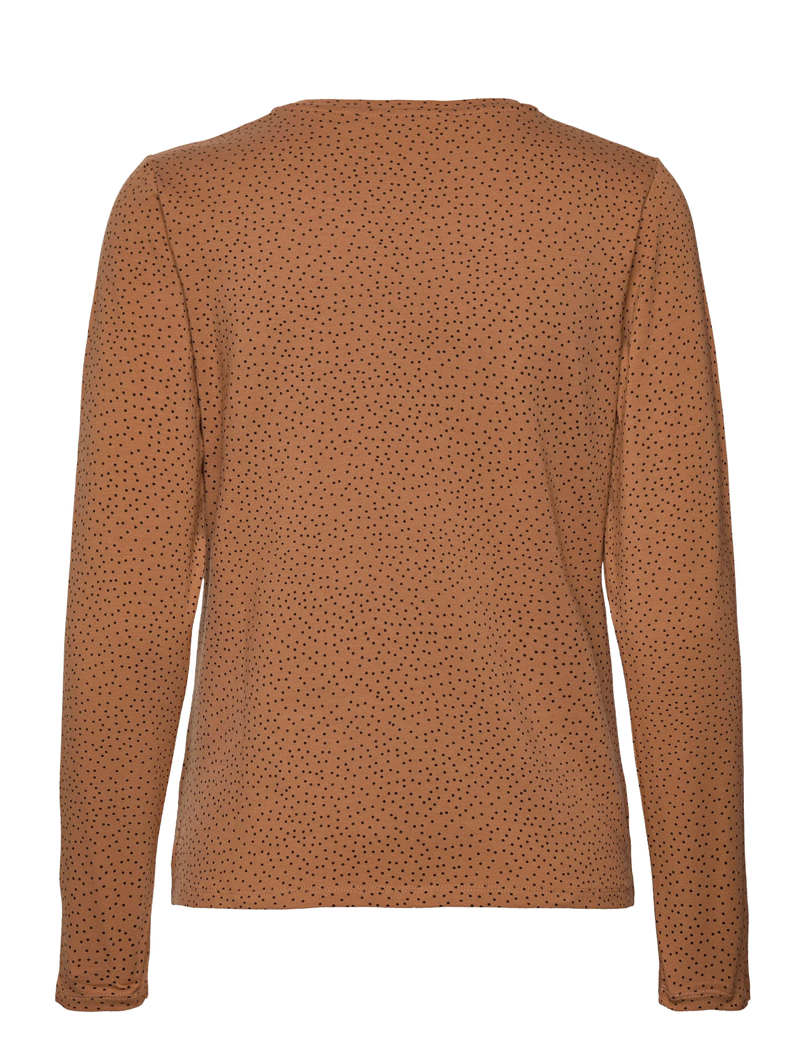 Basic Apparel - Elba LS Tee GOTS - chipmunk/black - 1