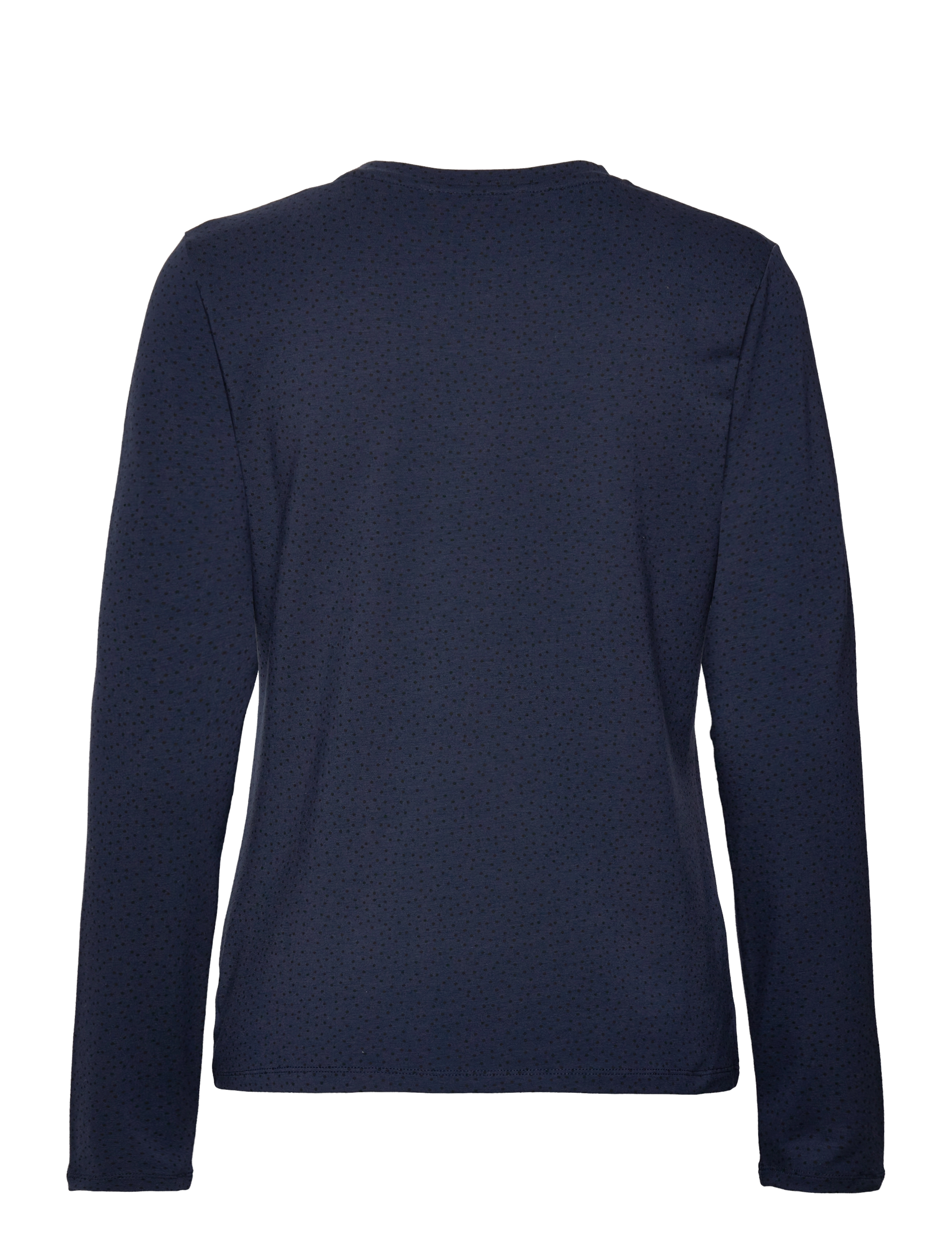 Basic Apparel - Elba LS Tee GOTS - navy/black - 1