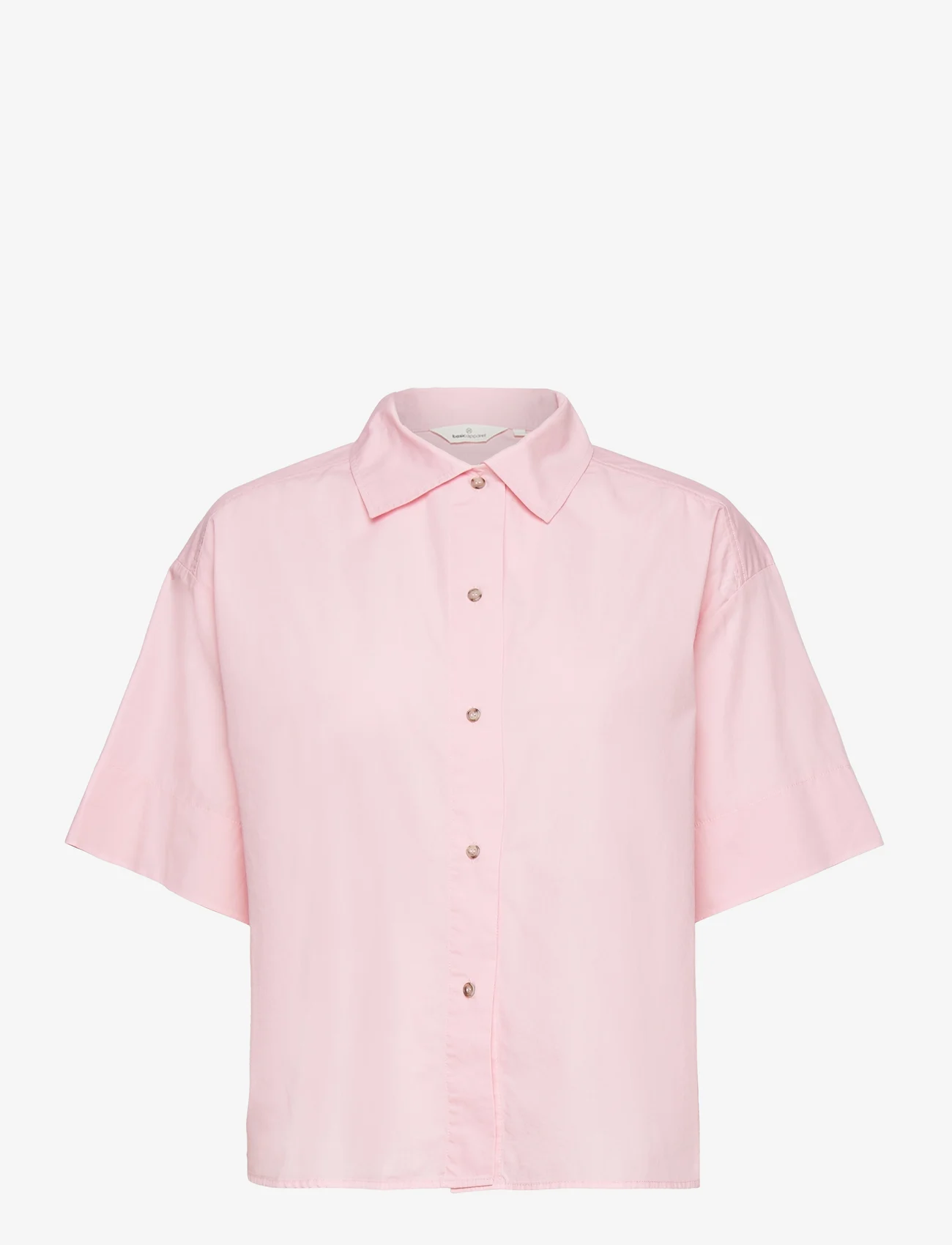 Basic Apparel - Vilde SS Shirt GOTS - kurzärmlige hemden - pink nectar - 0