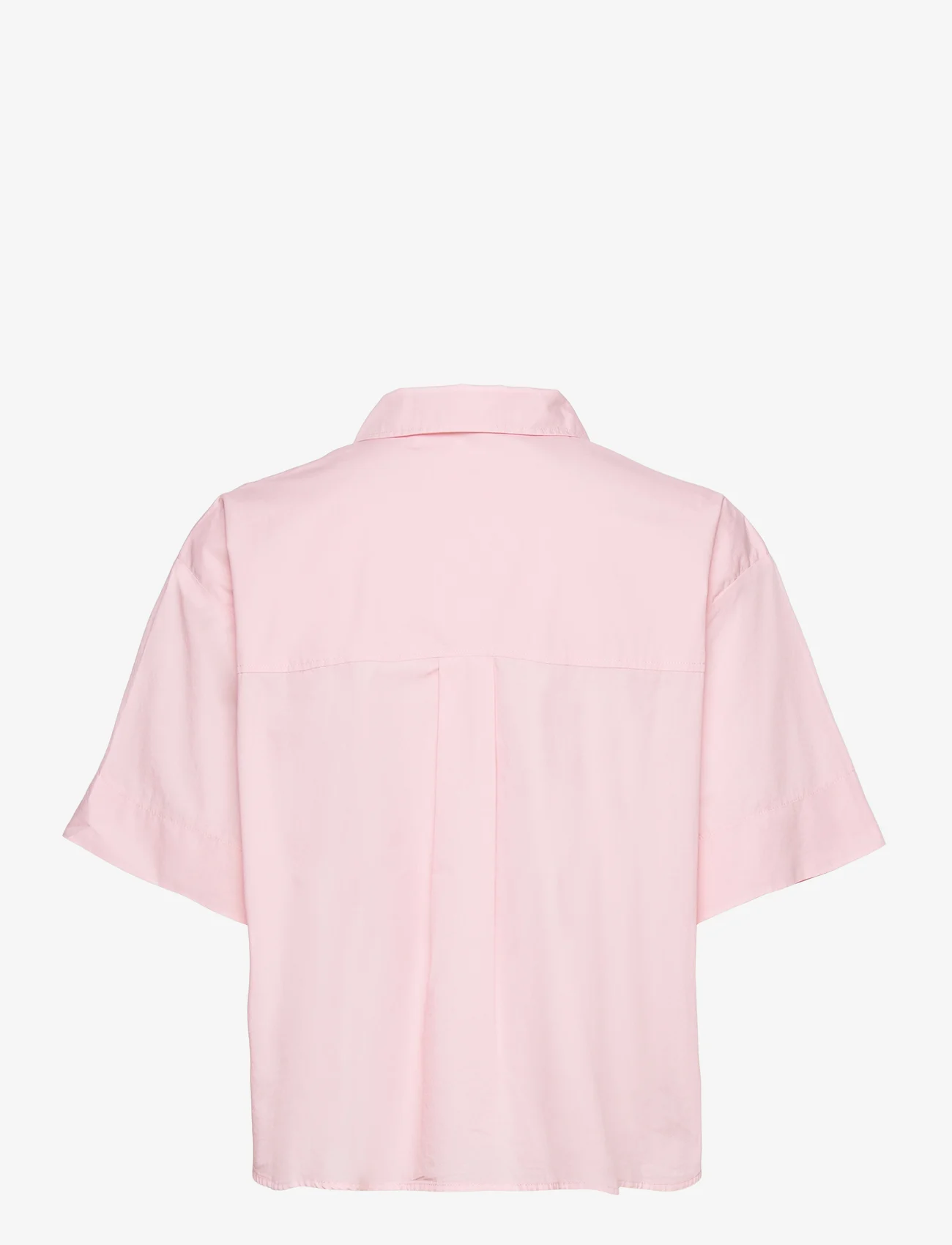 Basic Apparel - Vilde SS Shirt GOTS - kortärmade skjortor - pink nectar - 1