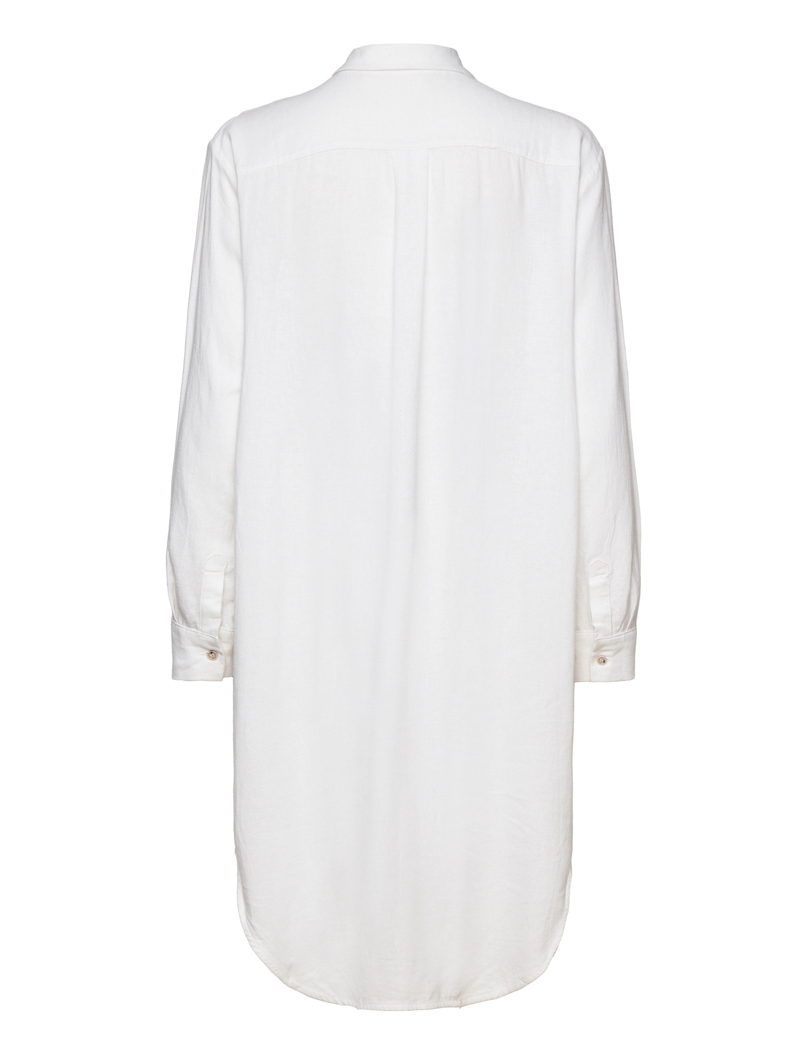 Basic Apparel - Vilde Loose Shirt Dress - bright white - 1