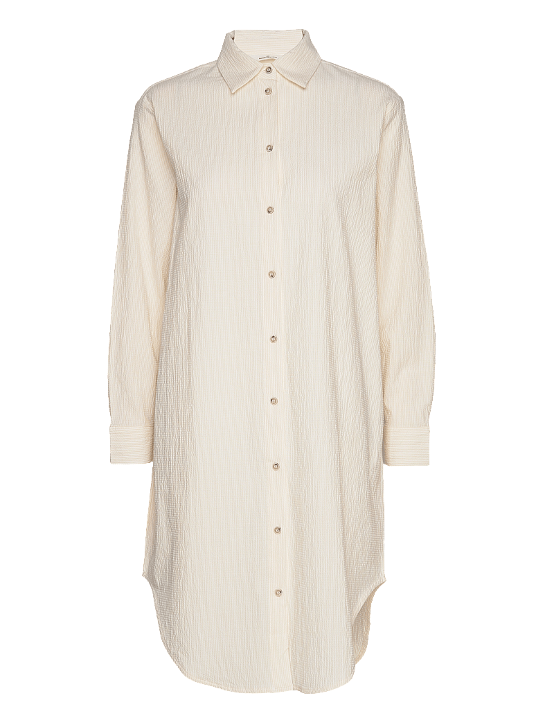 Basic Apparel - Vilde Loose Shirt Dress GOTS - boulder - 0