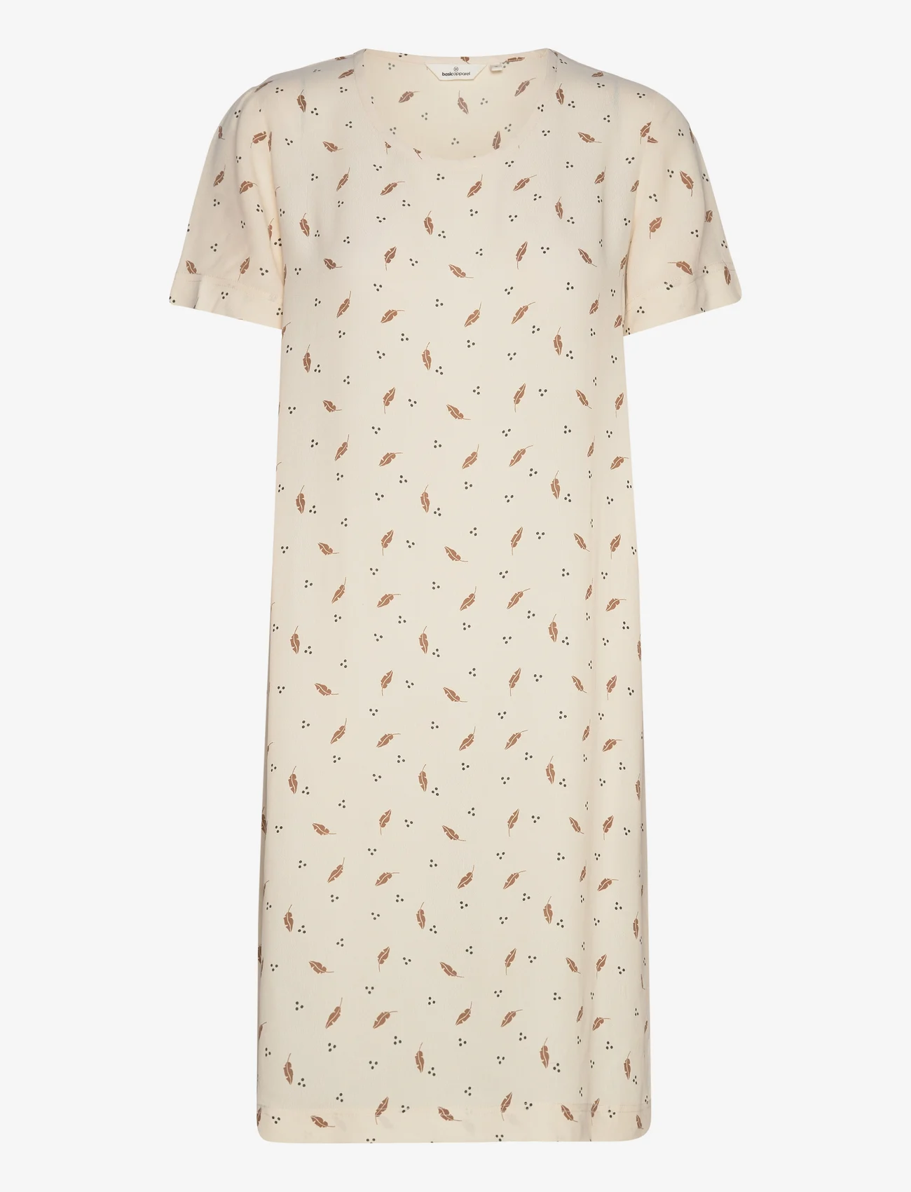 Basic Apparel - Nedel Short Dress - sukienki koszulowe - birch - 0