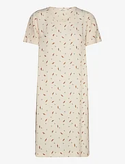 Basic Apparel - Nedel Short Dress - t-shirtklänningar - birch - 0